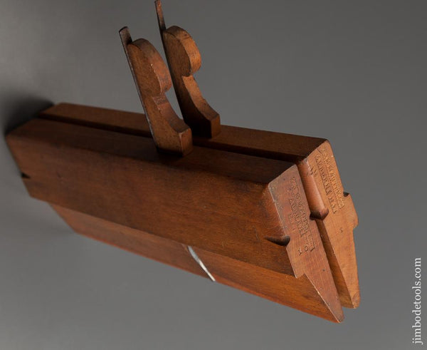 Pair of T.J. M'MASTER & CO AUBURN NY Side Rabbet Planes circa 1833-39 FINE - 76625
