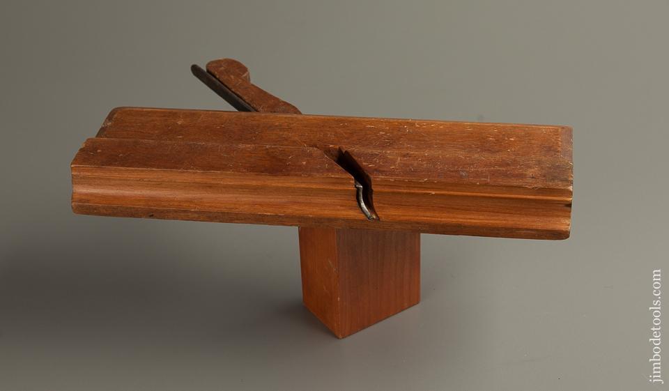 Crisp 18th Century 1/2 inch H. WETHEREL IN NORTON Side Bead Molding Plane circa 1750-76 FINE - 76668U
