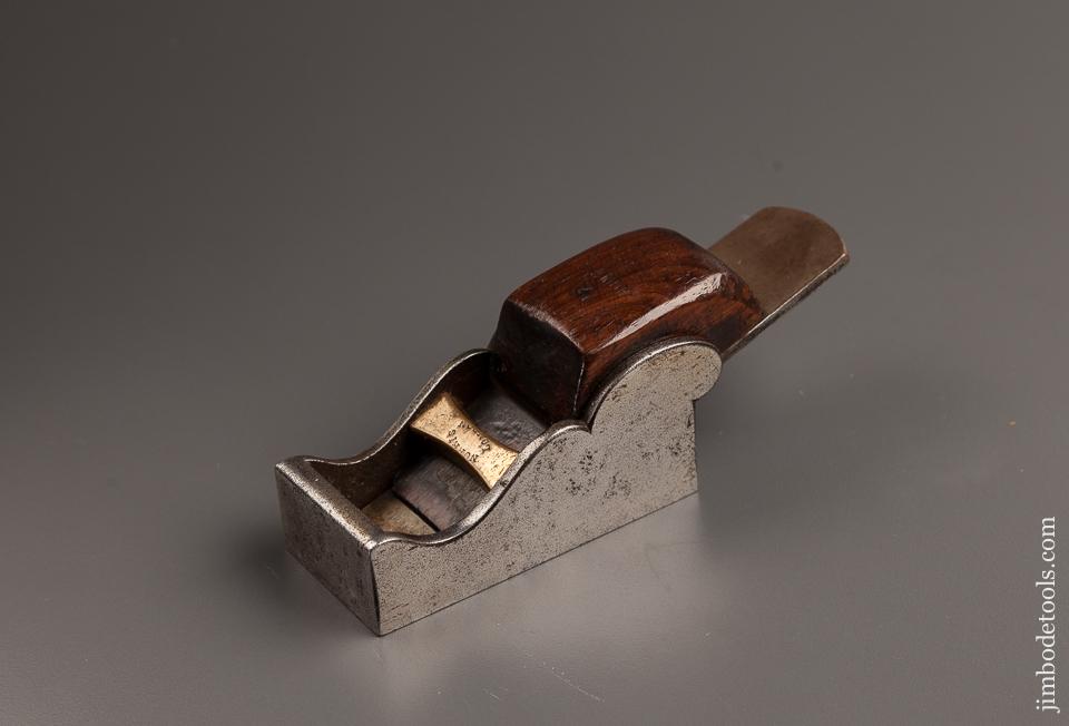 Rare & Fine! NORRIS No. 28 Chariot Plane in Patent Metal Steel with Rosewood Infill - 76673U