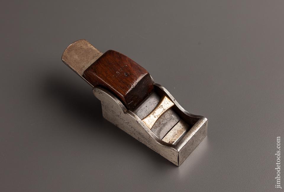 Rare & Fine! NORRIS No. 28 Chariot Plane in Patent Metal Steel with Rosewood Infill - 76673U