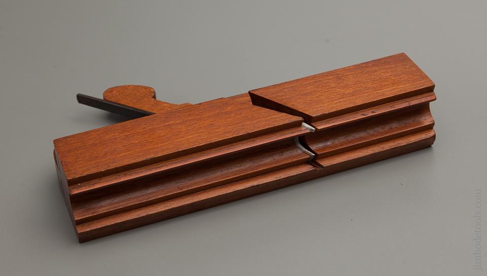 One inch S. ROWELL ALBANY NY Side Bead Molding Plane circa 1821-28 MINTY - 76674