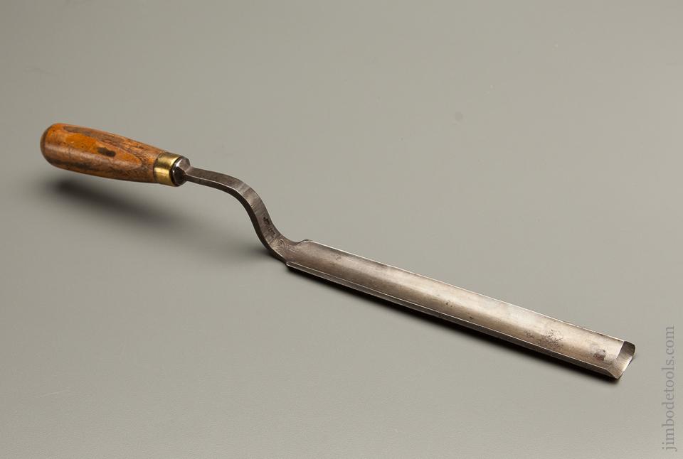 1 x 14 1/2 inch HEARNSHAW Crank Neck Gouge - 76702