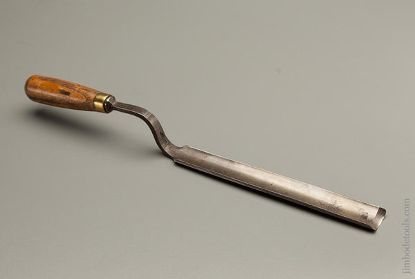 1 x 14 1/2 inch HEARNSHAW Crank Neck Gouge - 76702