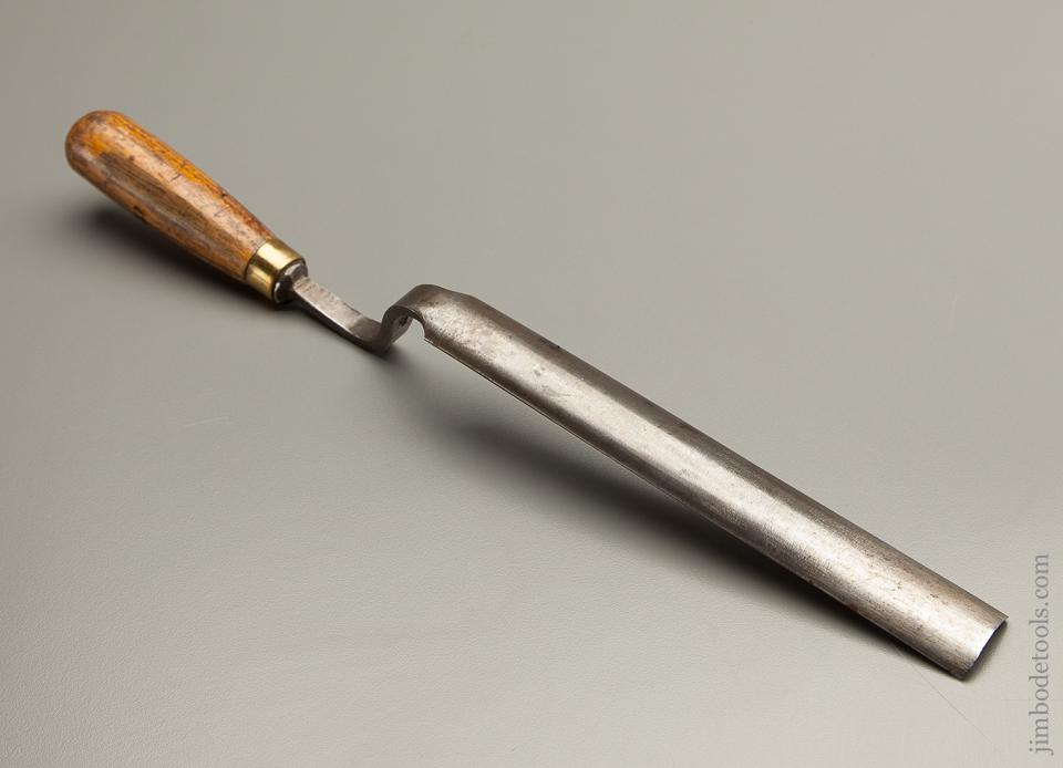 1 x 14 1/2 inch HEARNSHAW Crank Neck Gouge - 76702