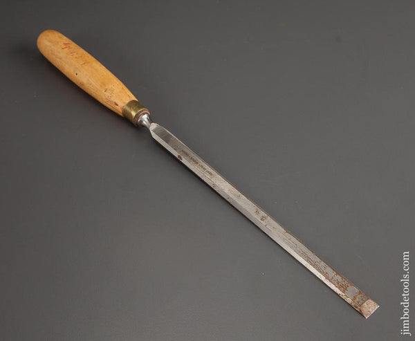 1/2 x 14 3/4 inch ROBERT SORBY Boxwood Handled Paring Chisel - 76707