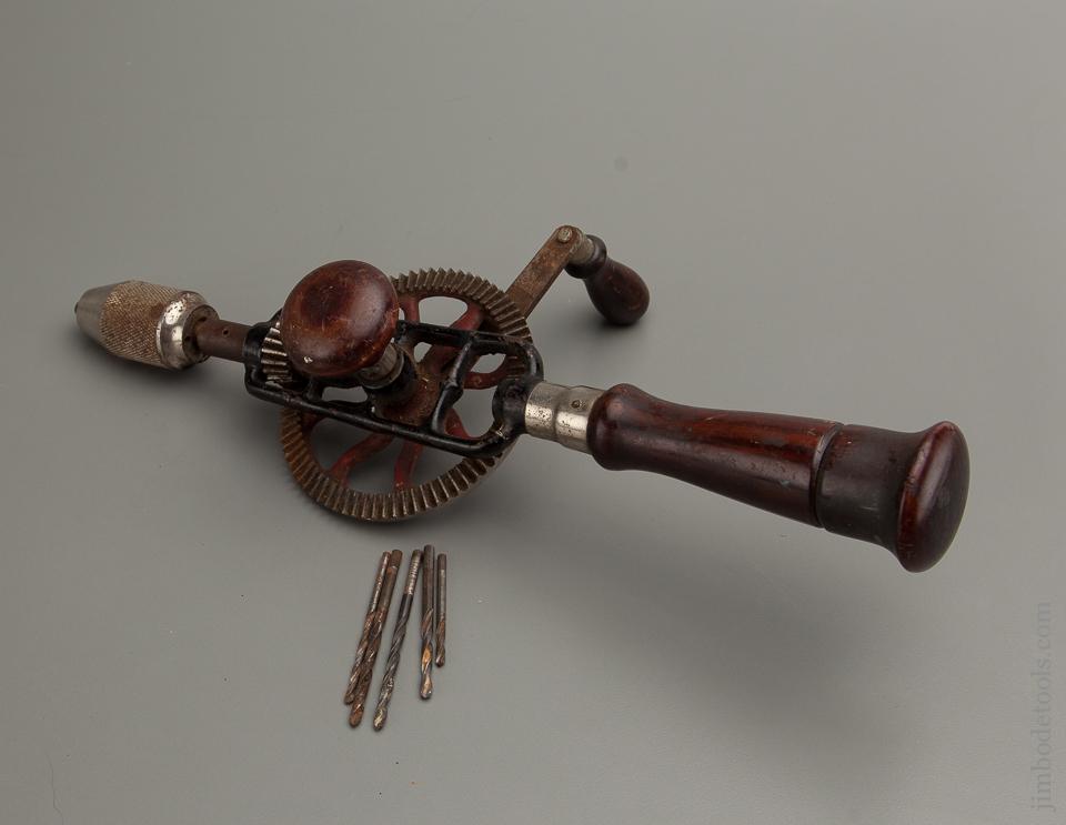 MILLERS FALLS No. 2 Egg Beater Hand Drill with Five Bits - 76649