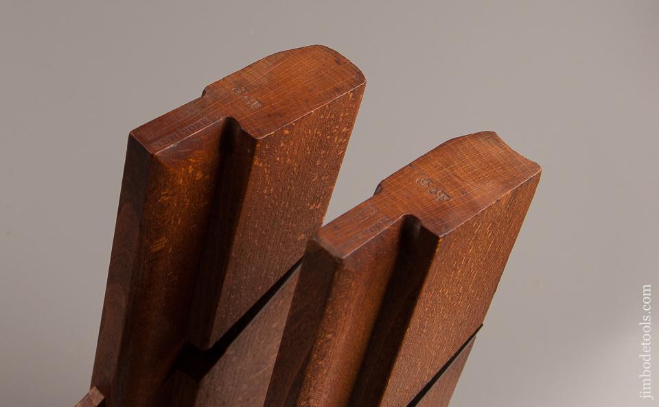 J&W WEBB NEW YORK No. 10 Hollow & Round Molding Planes - 76748