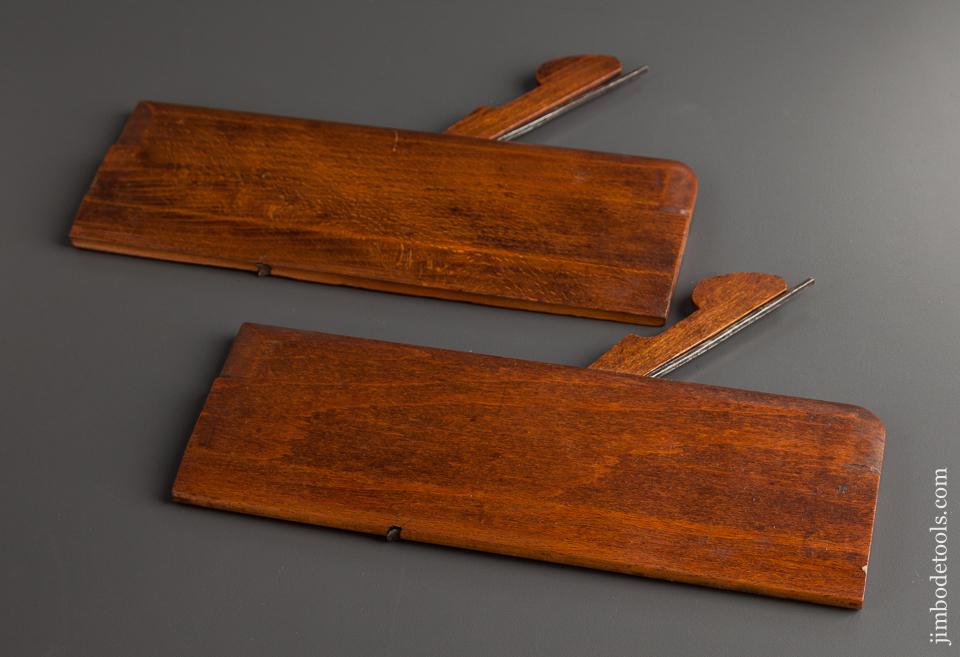 MOCKRIDGE & FRANCIS No. 2 Hollow and Round Molding Planes circa 1835-68 Newark, NJ EXTRA FINE - 76749