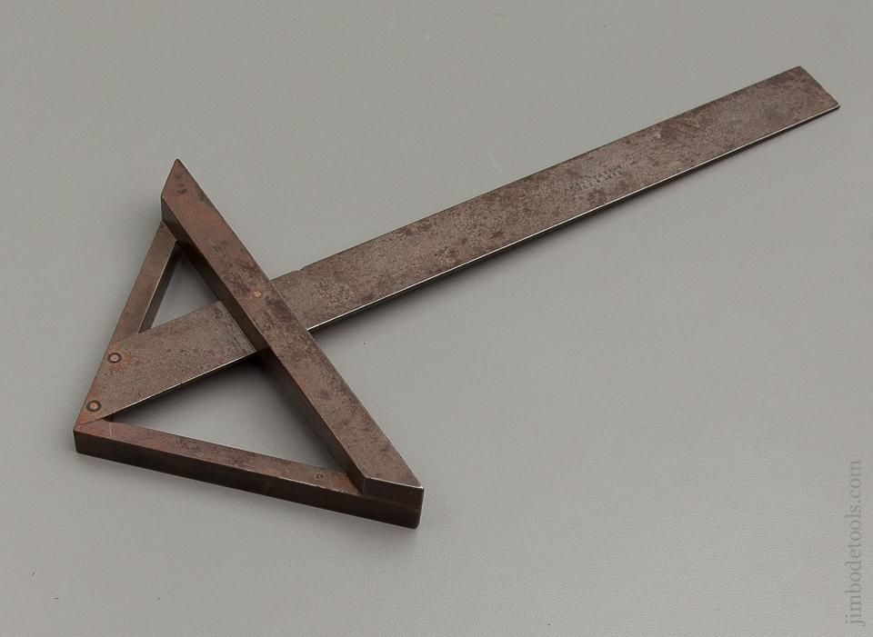 AMES Patent July 6, 1852 HOLLIDAY 8 inch Try Square - 76754