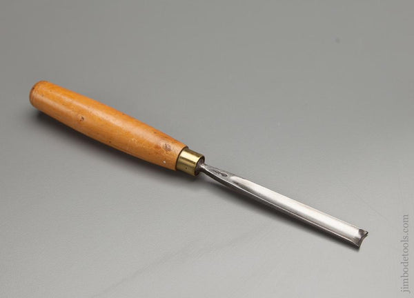 9/16 x 10 1/4 inch HILDICK Boxwood Gouge MINT - 76765