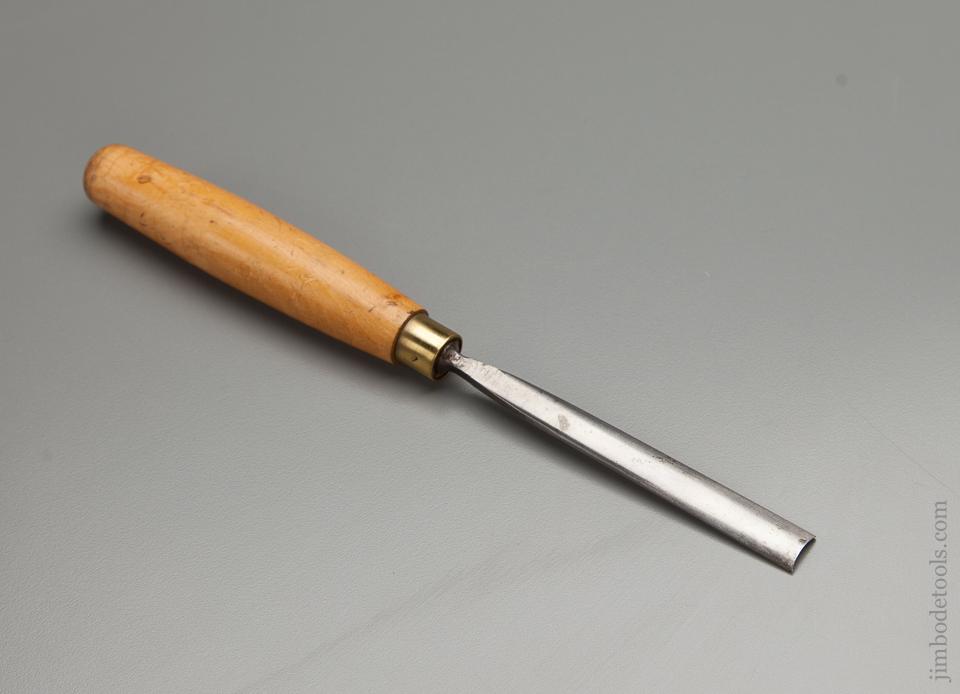 9/16 x 10 1/4 inch HILDICK Boxwood Gouge MINT - 76765