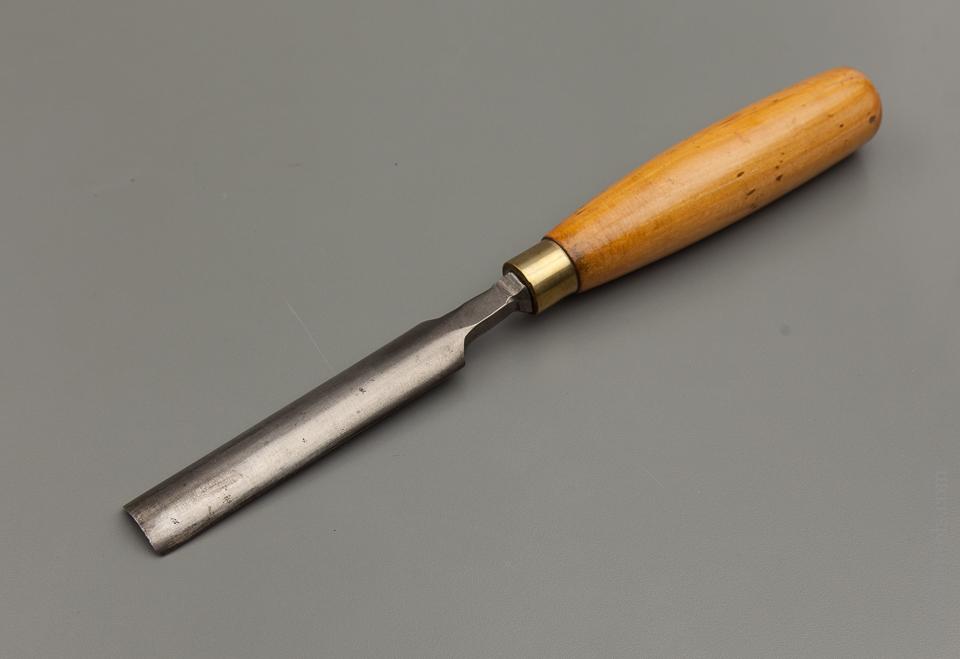 7/8 x 11 inch SORBY Boxwood Handled Gouge - 76780