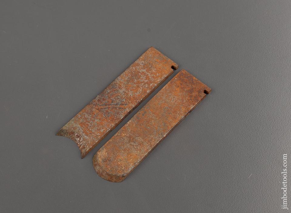 Matched Hollow & Round Pair of Cutters for STANLEY No. 45 and No. 55 Combination Planes - 76816
