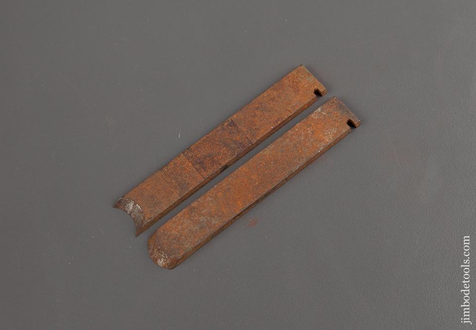 Matched Hollow & Round Pair of Cutters for STANLEY No. 45 and No. 55 Combination Planes - 76817