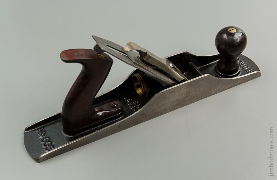 Superb STANLEY No. 605 BEDROCK Jack Plane with Decal MINT in Original Box - 76838R
