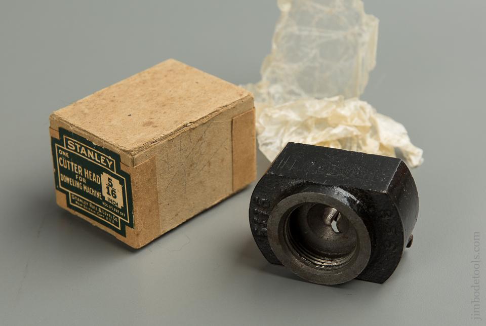 STANLEY 5/16 inch Cutter Head for No. 77 Dowel Machine in Original Box - 76839R