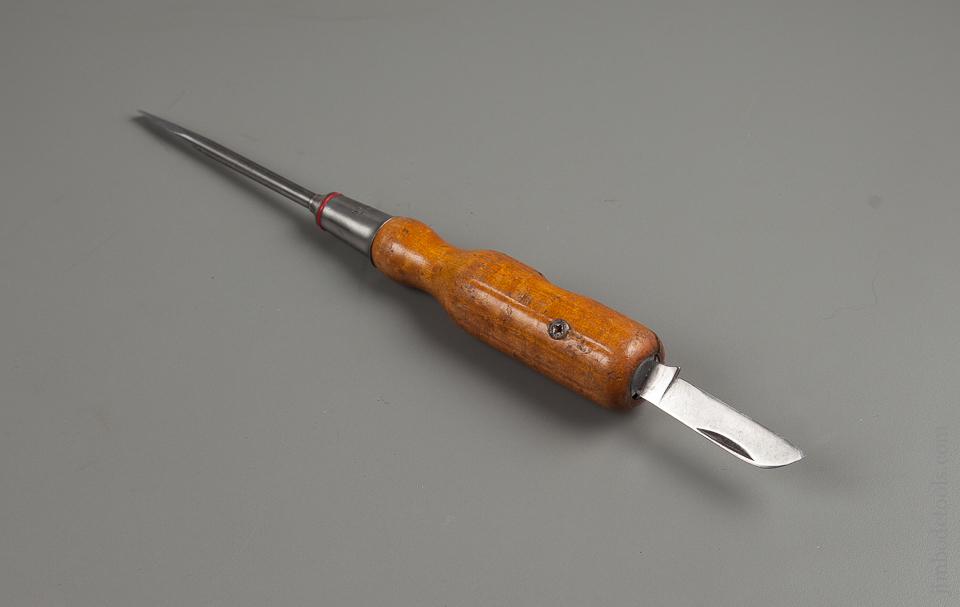 Rare! STANLEY NO.122 Jack Knife Screwdriver circa 1939-41 - 76857R