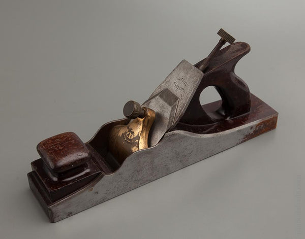 Early Pre-War NORRIS A-1 Rosewood and Dovetailed Steel 13 1/2 inch Panel Plane with Original 2 1/2 inch NORRIS Iron - 76868R