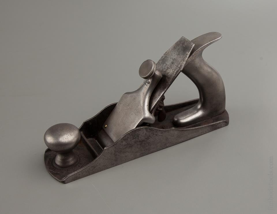 Rare! CHAPLIN'S Patent No. 5 (No. 4 Size) Smooth Plane with Iron Handles - 76869R