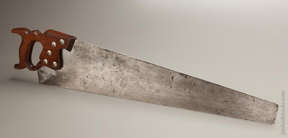 11 point 26 inch DISSTON D15 Crosscut Hand Saw circa 1920 EXTRA FINE - 76889
