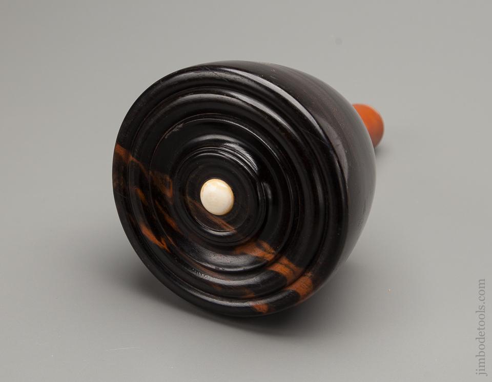 Gorgeous! 5x9 inch Ebony and Boxwood Mallet - 76894