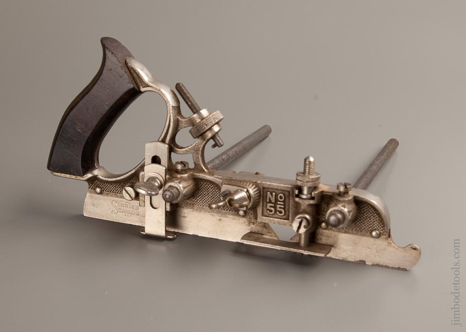 STANLEY No. 55 Combination Plane 100% COMPLETE in Original Box - 76897