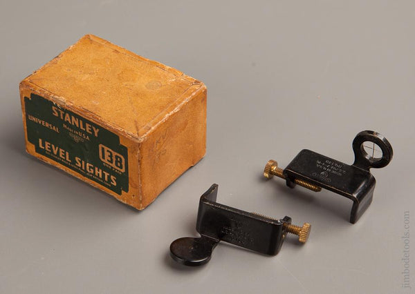 STANLEY No. 130 Level Sights in Original Box SWEETHEART - 76914