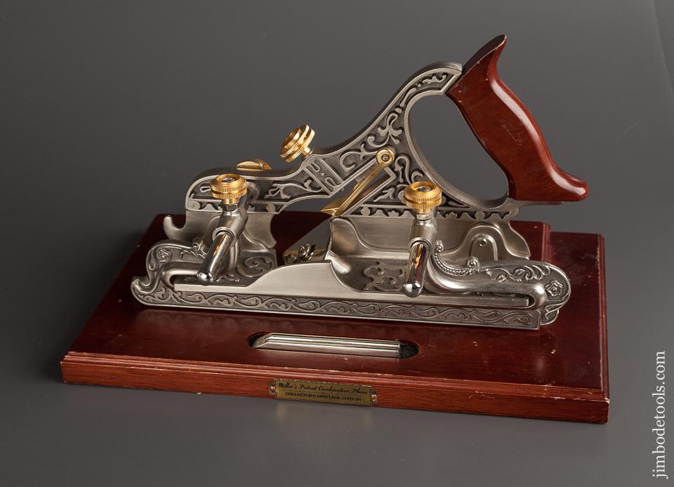 MILLERS PATENT STANLEY No. 41 Combination Plane Collector's Heritage Edition on Display Stand - 76926