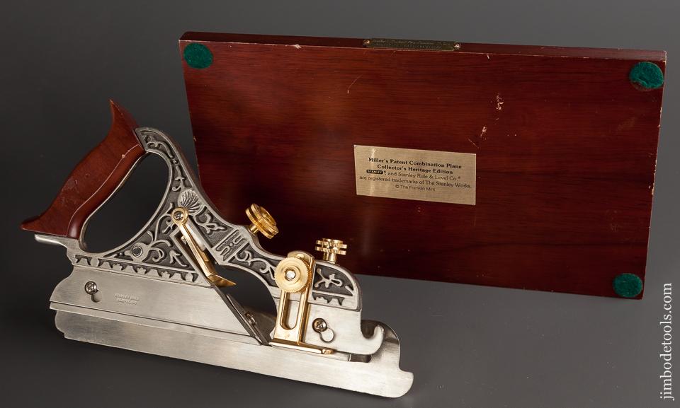 MILLERS PATENT STANLEY No. 41 Combination Plane Collector's Heritage Edition on Display Stand - 76926