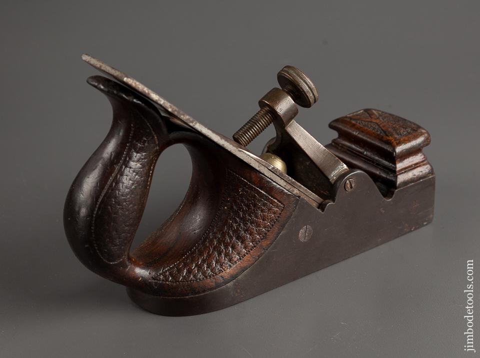 Amazing! Carved Walnut Infill Plane  EXTRA FINE! - 76935