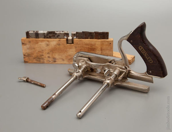 Good User STANLEY No. 50 Light Combination Plane with All 17 Cutters 