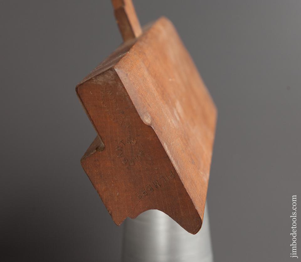 ALEX MARSHALL GLASGOW 1 1/2 inch Wide Complex Moulding Plane circa 1903 FINE - 76959