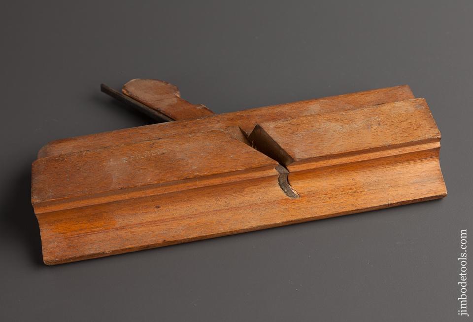 ALEX MARSHALL GLASGOW 1 1/2 inch Wide Complex Moulding Plane circa 1903 FINE - 76959