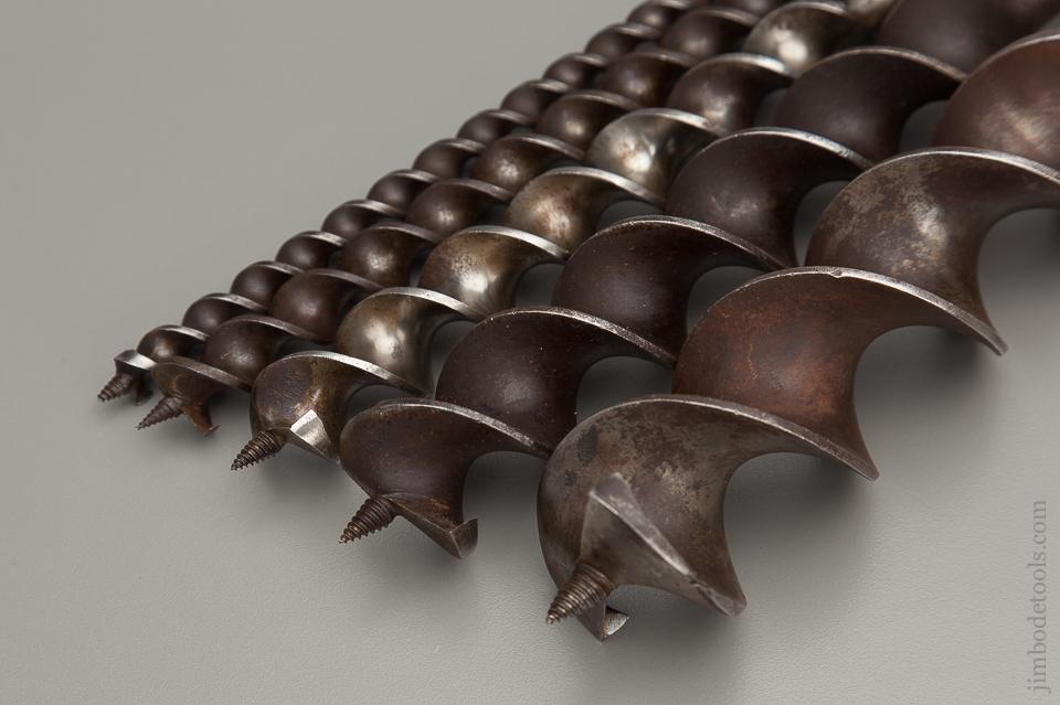 Set of Five SNELL Sharp Boring Machine Bits - 76969