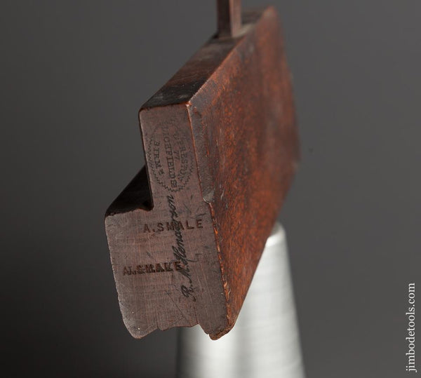 1 1/2 inch Wide E. PRESTON LITCHFIELD ST BRIMm Complex Moulding Plane circa 1827-76 GOOD+ - 76987