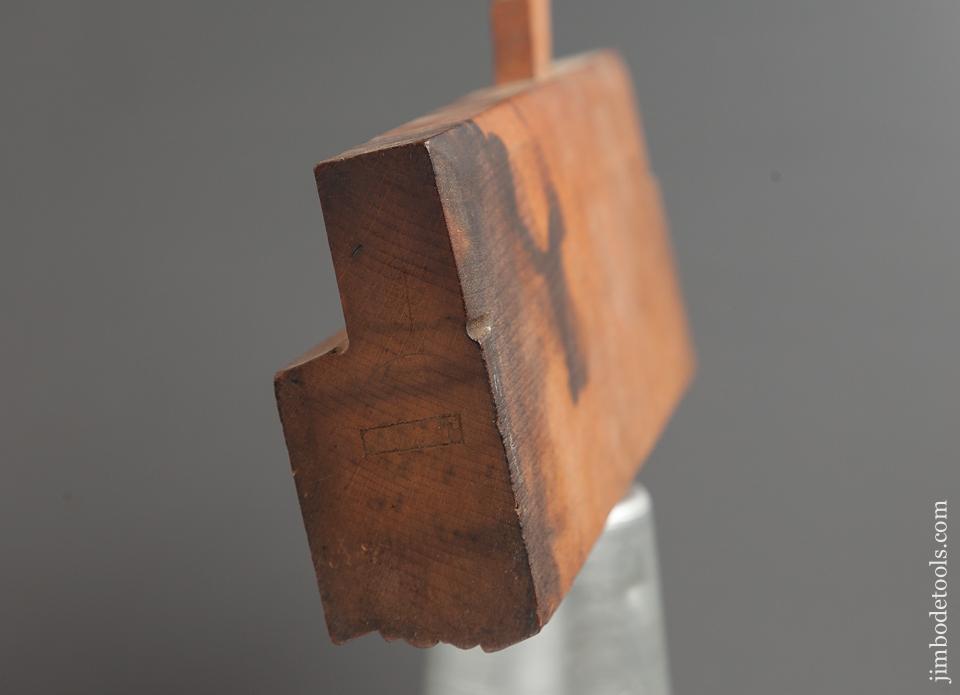  1 3/8 inch Wide SAMPSON Complex Molding Plane circa 1791-1805 FINE - 76991