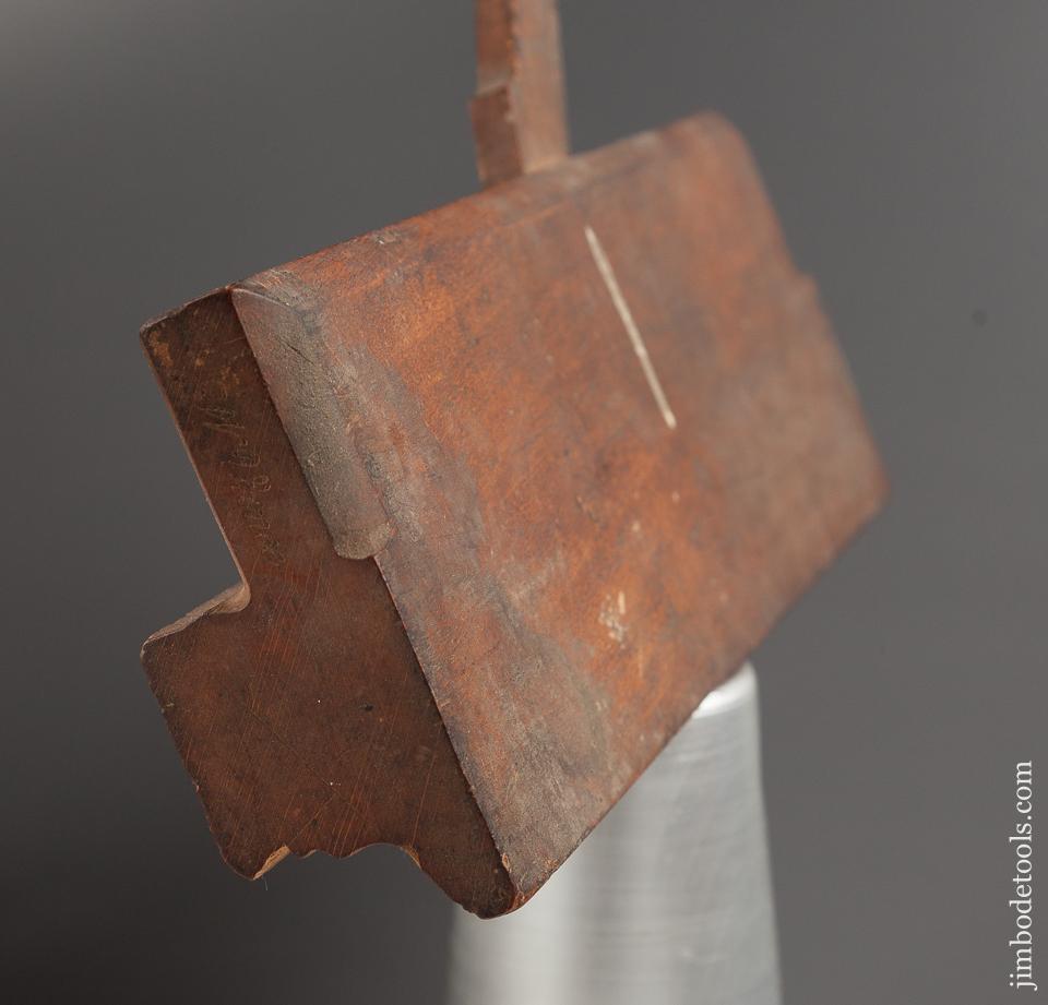 1 3/8 inch Wide W. VANCE Complex Molding Plane Baltimore MD circa 1798-1833 GOOD+ - 76993