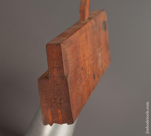 1 1/8 inch Wide KENNEDY & WHITE N. YORK Complex Molding Plane circa 1822-40 GOOD+ - 77004