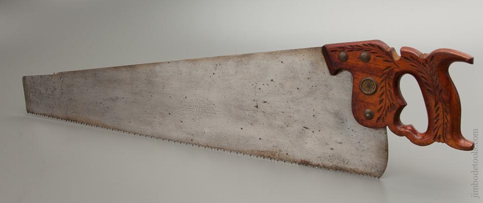 5 1/2 point 26 inch Crosscut DISSTON No. 12 Hand Saw EXTRA FINE - 77019