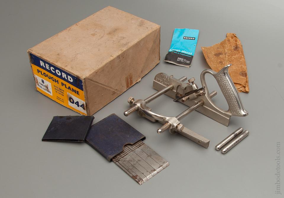 RECORD No. 044 Plough Plane 100% COMPLETE in Original Box - 77053
