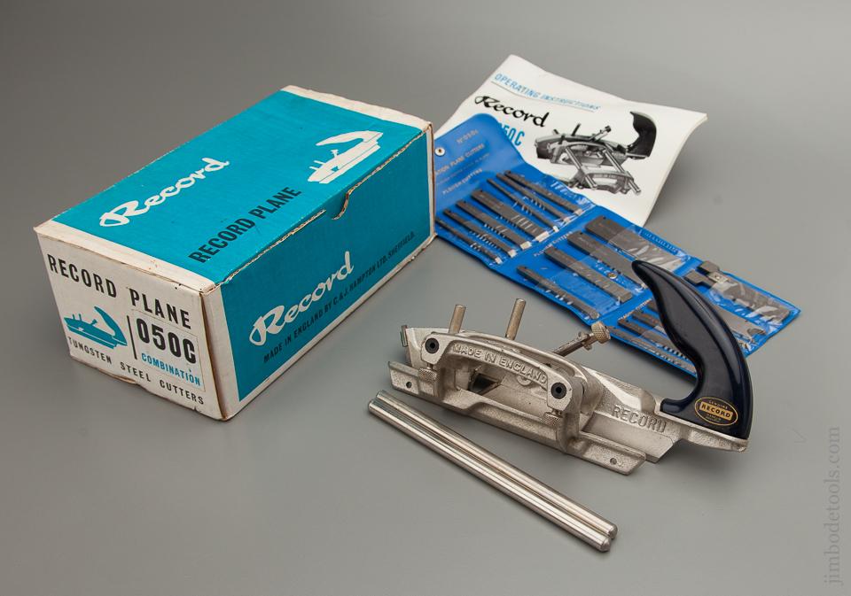 RECORD No. 044C Plough Plane DEAD MINT in Original Box - 77058