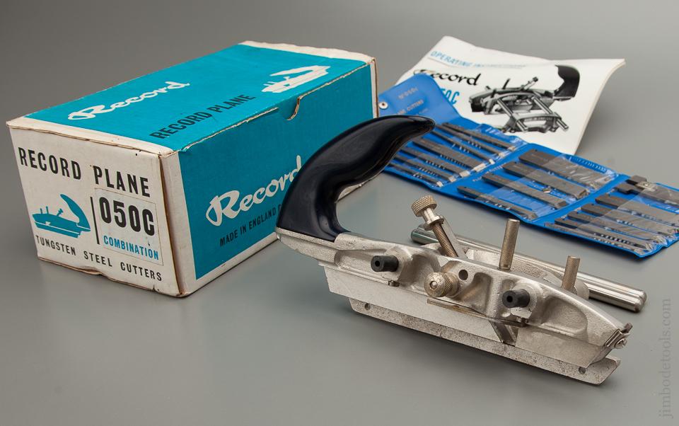 RECORD No. 044C Plough Plane DEAD MINT in Original Box - 77058