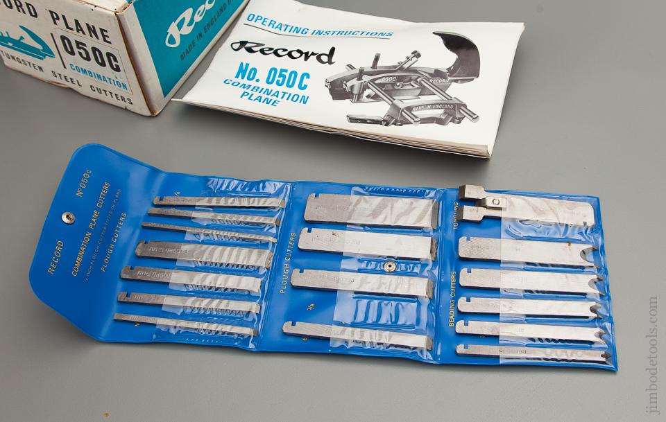 RECORD No. 044C Plough Plane DEAD MINT in Original Box - 77058