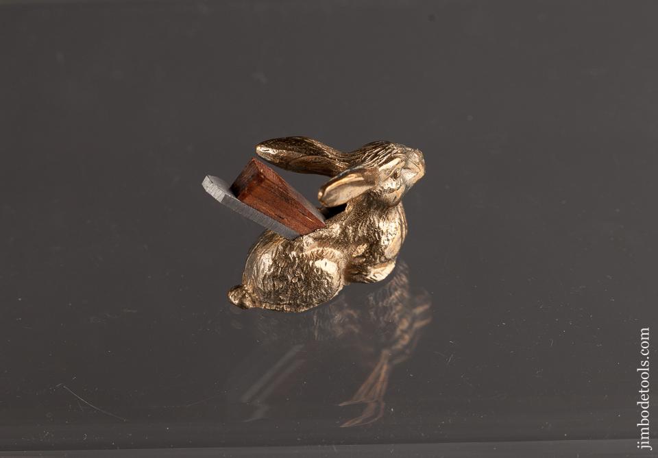 1 1/4 inch PAUL HAMLER Brass Rabbit Plane - 77098RU