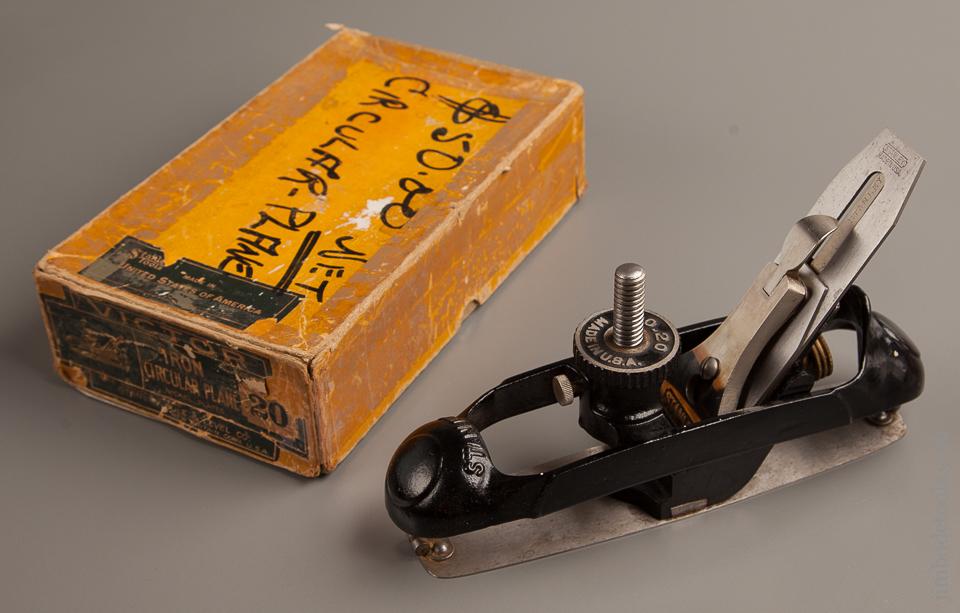STANLEY No. 20 Circular Plane MINT in Original Box - 77115R