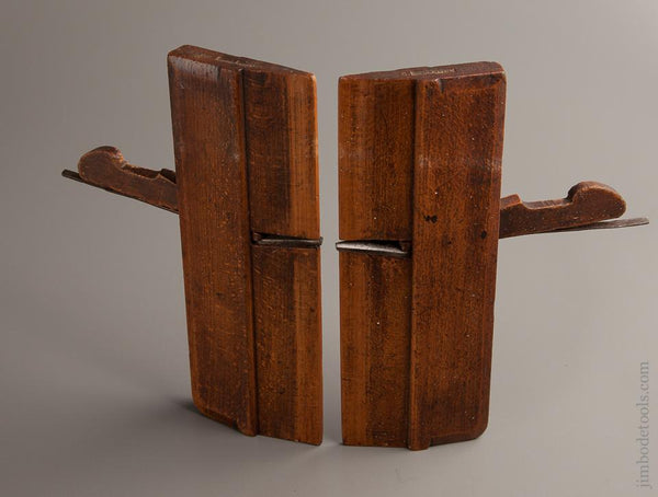 Pair of CROW Side Rabbet Planes circa 1847-1915 Canterbury ..- 77163
