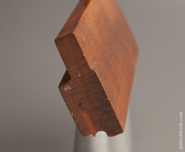 J.W. FARR & CO N. YORK 3/8 inch Side Bead Molding Plane circa 1832-36 CRISP - 77165