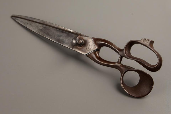 Huge and Fancy! Early French Tailor's Shears - 77177