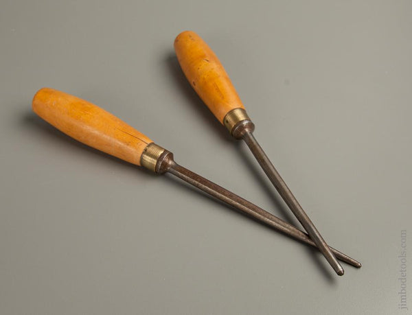 Boxwood Handled Draw Bore Pins Pair - 77195