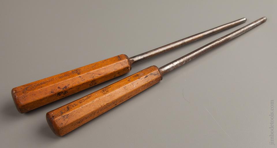 Early Boxwood Handled Draw Bore Pin Pair - 77196